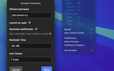 Streaker - бесплатно для macOS