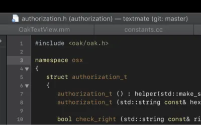 TextMate - бесплатно для macOS
