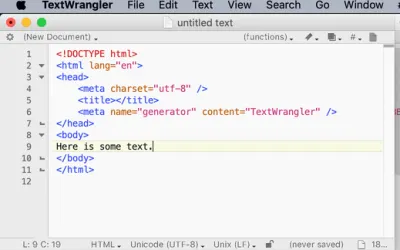 TextWrangler