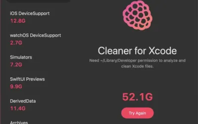Cleaner for Xcode
