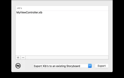 xib2Storyboard - бесплатно для macOS